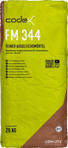 Codex FM 344 feiner Ausgleichsmörtel - 25 KG